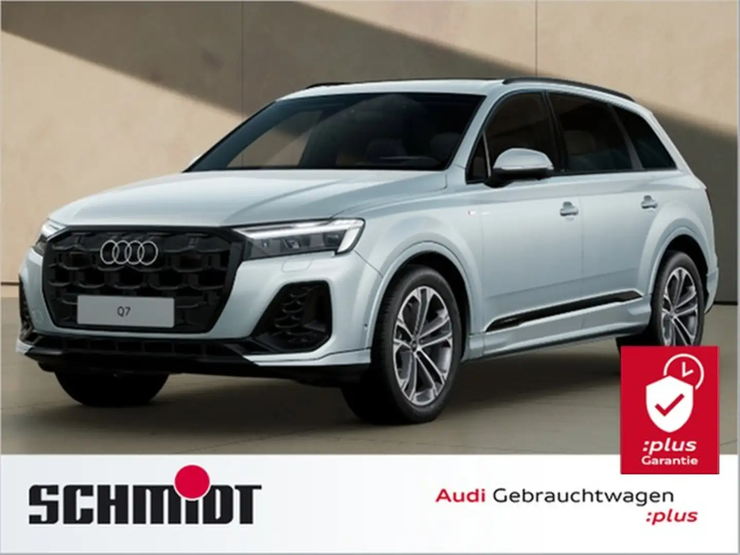 Audi Q7 55 TFSI quattro S line Pano Matrix LED AHK HuD ... Silber - 1