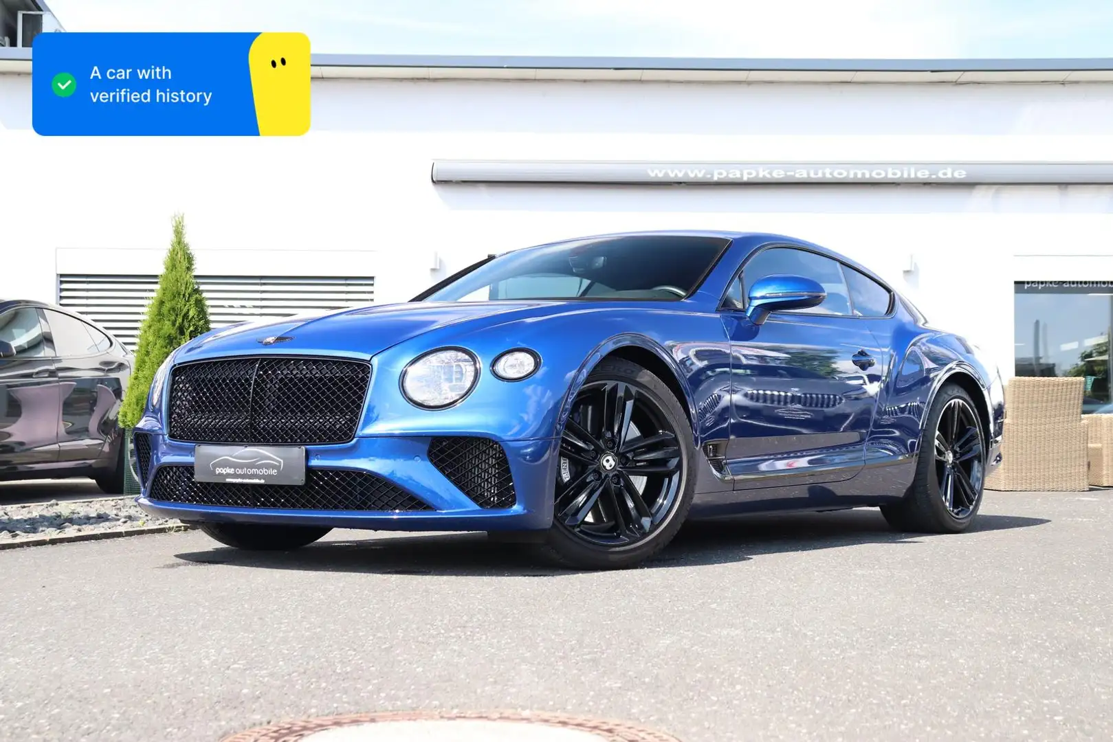 Bentley Continental 6.0 W12 +MATRIX+21-ZOLL+VIRTUAL+ Blau - 2