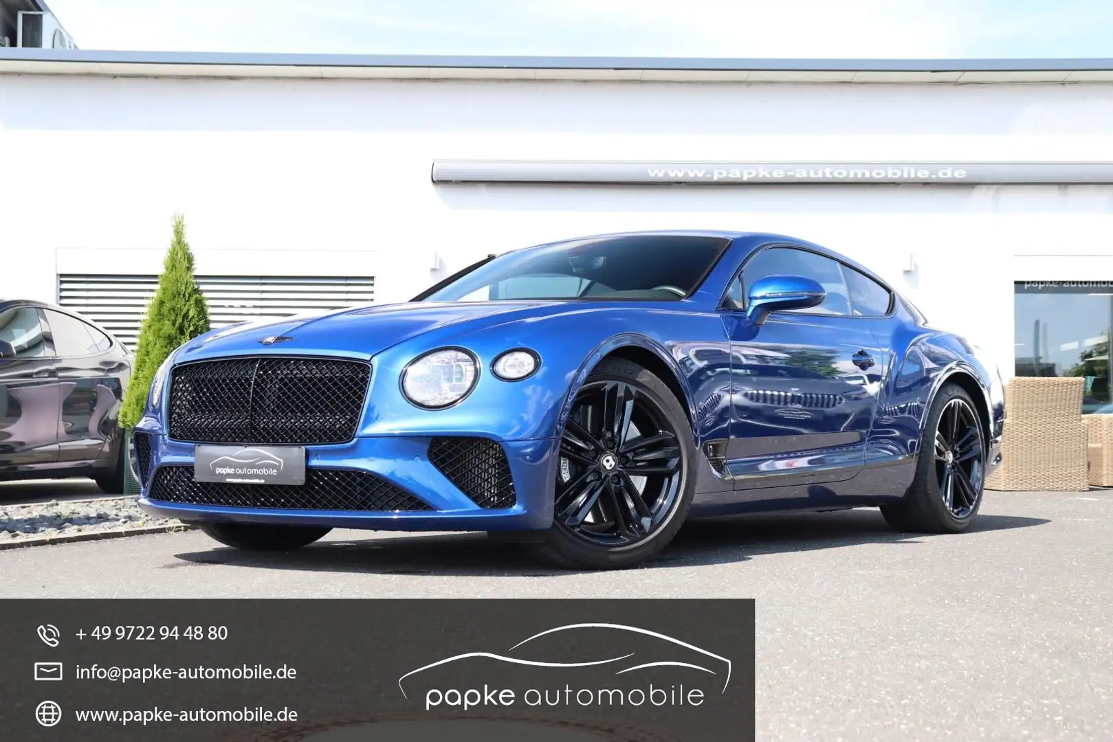 Bentley Continental 6.0 W12  +MATRIX+21-ZOLL+VIRTUAL+ Blau - 1