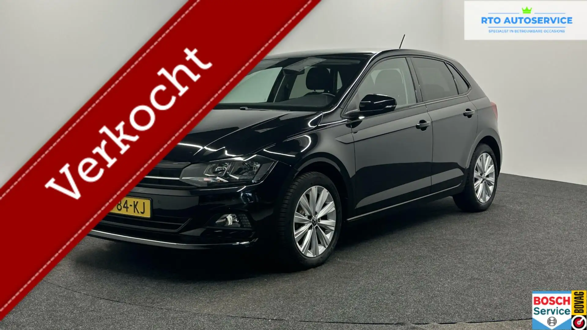 Volkswagen Polo 1.0 TSI Highline NAVIGATIE ECC CRUISE LM. Noir - 1