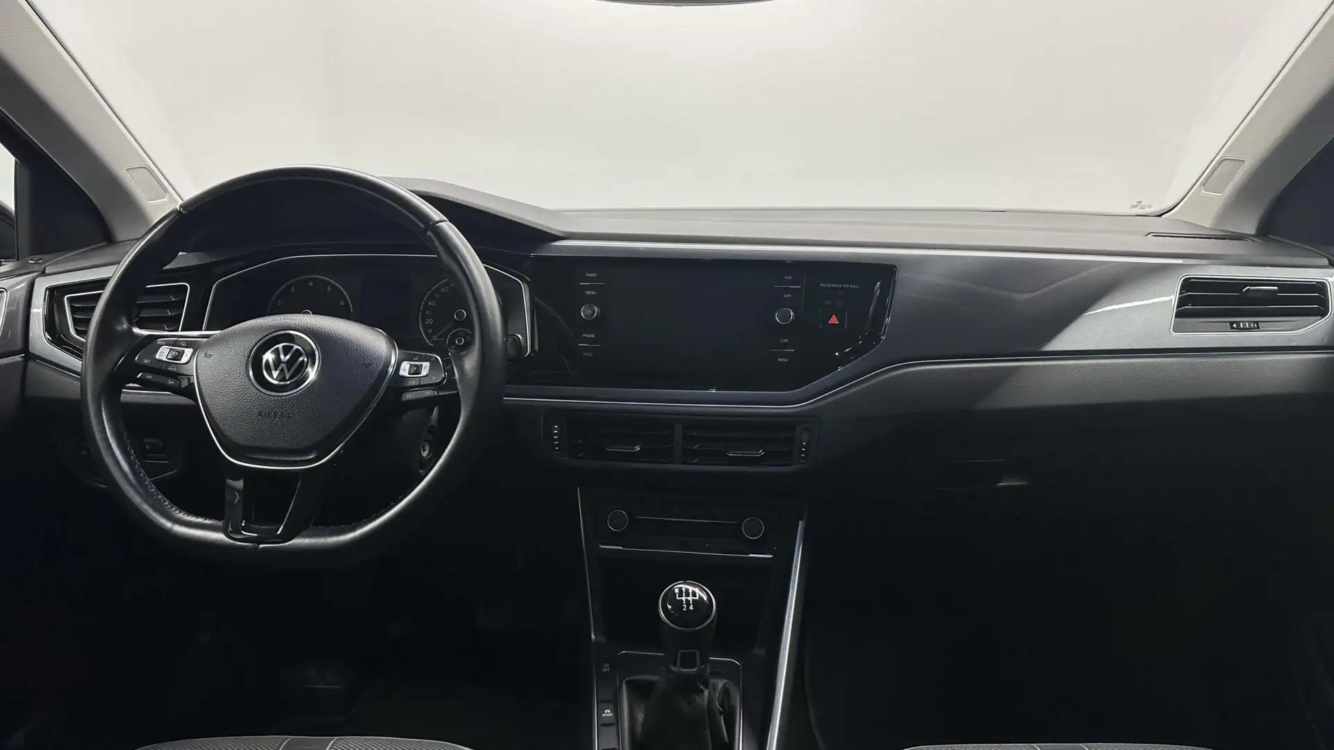Volkswagen Polo 1.0 TSI Highline NAVIGATIE ECC CRUISE LM. Noir - 2