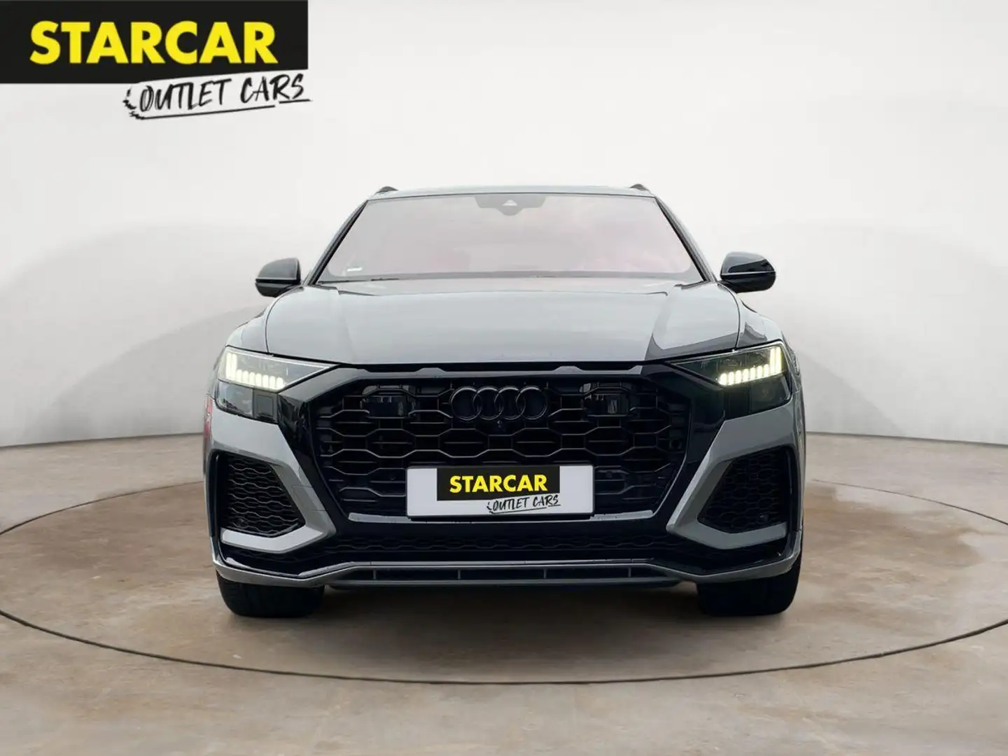 Audi RS Q8 RSQ8 QUATTRO 4.0 V8+PANO+HUD+StHZ+MASSAGE+AHK+23" Grau - 2
