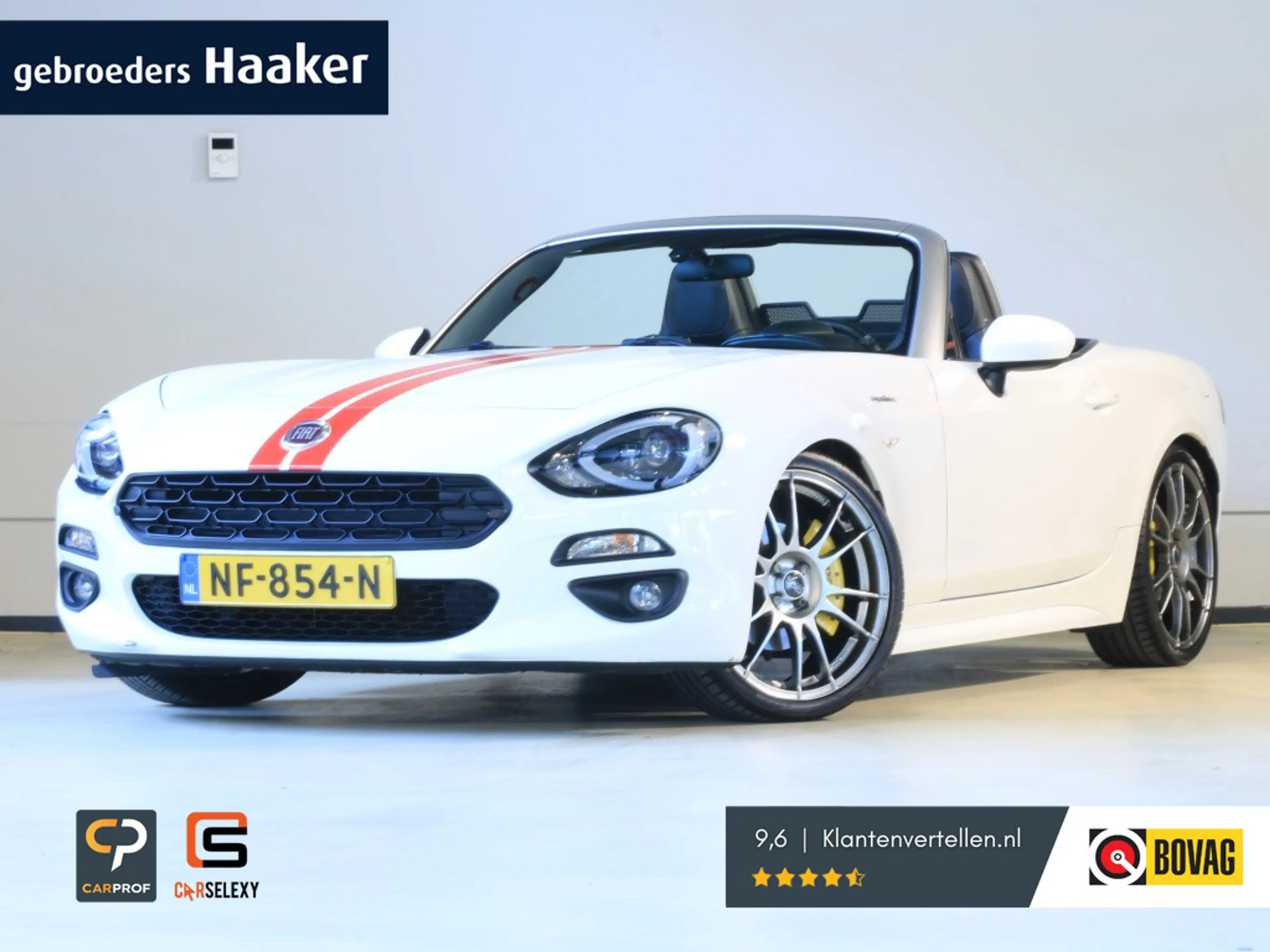 Fiat 124 Spider 1.4T Lusso * 196pk * 12 mnd BOVAG garantie * RIJKL