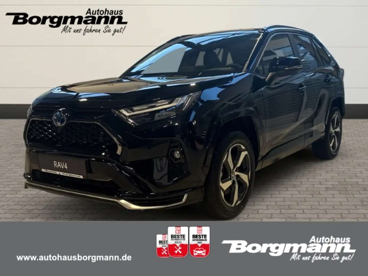 Toyota RAV 4 Plug-in Hybrid 4x4 Comfort Navi LED ACC El. Heckkl Schwarz - 1