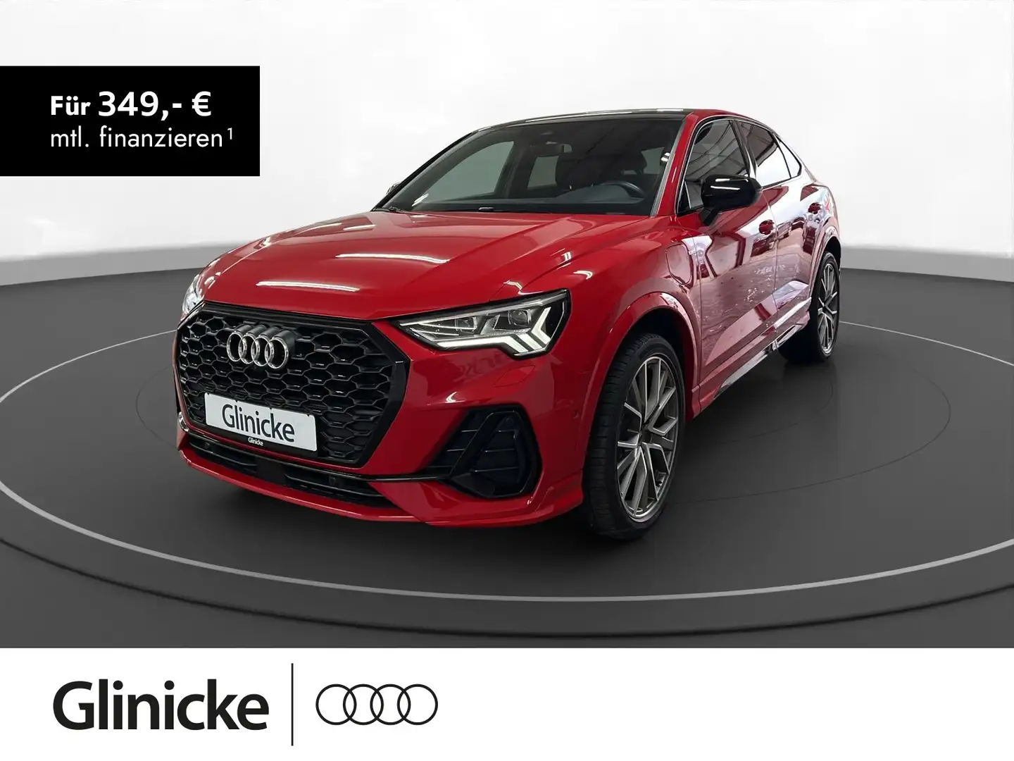 Audi Q3 45 TFSIe S line AHK Pano Matrix LM Rot - 1