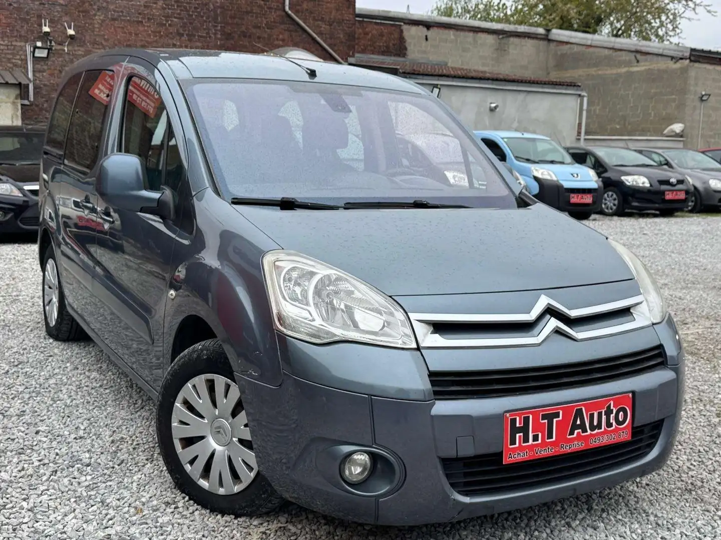 Citroen Berlingo 1.6 HDi/ 7 Places/ Airco Bleu - 2