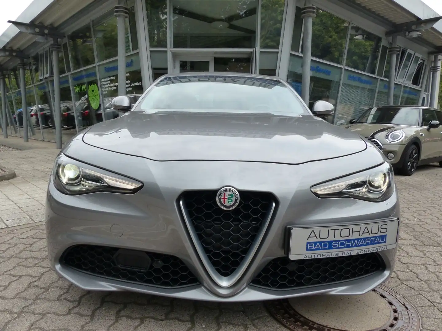 Alfa Romeo Giulia 2.2 Diesel AT8 Super Leder,Navi,Bi-Xenon Gris - 2