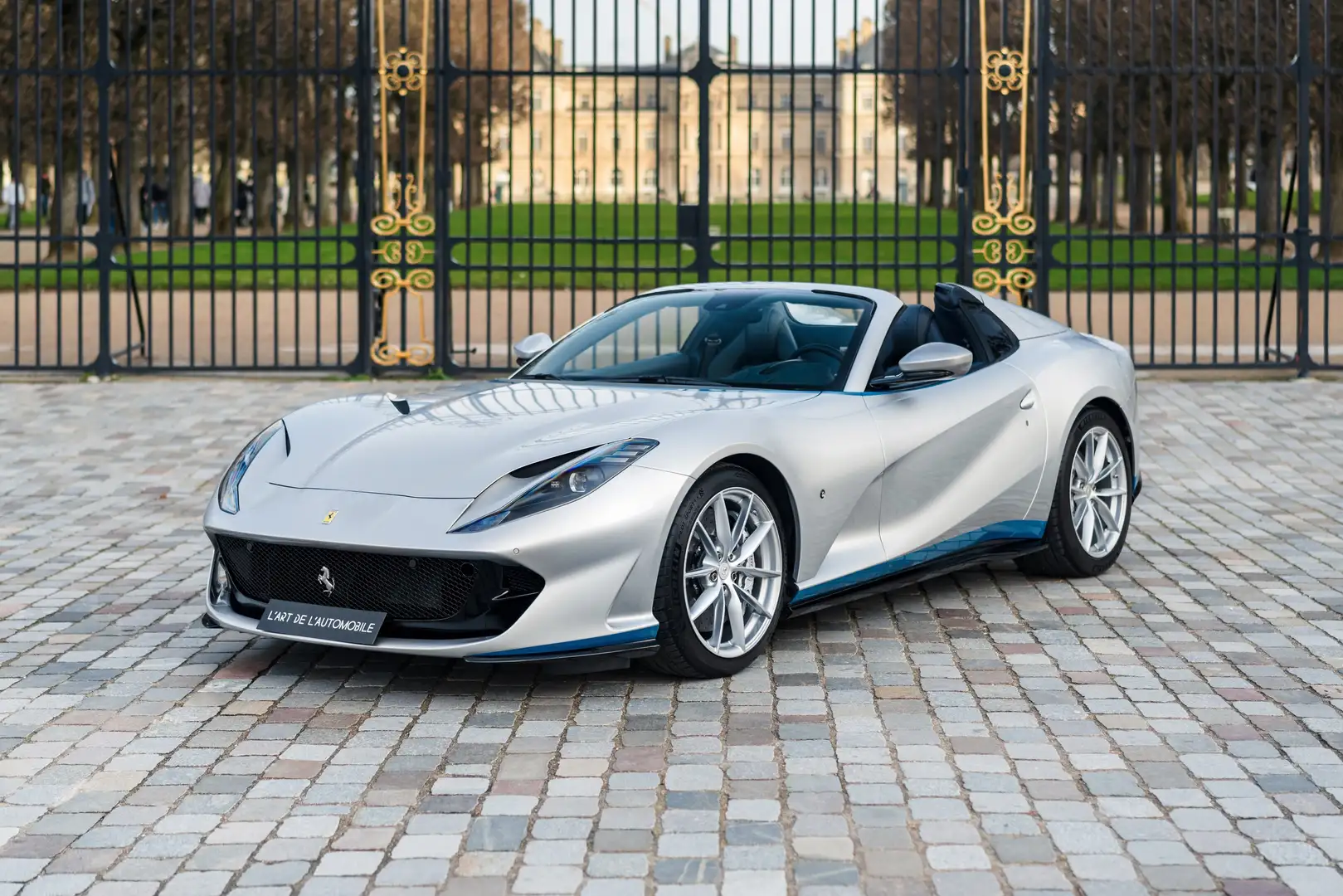Ferrari 812 GTS - Tailor Made "Agnelli", 1 450 kms, first hand Argent - 1