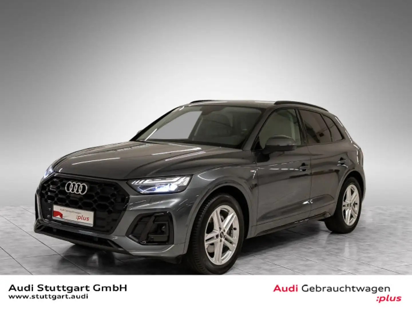 Audi Q5 S line 40 TFSI quattro 360° AHK AIR ACC Grau - 1