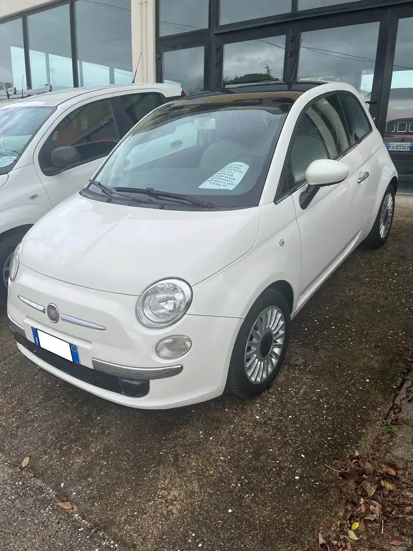 Fiat 500 500 1.2 Lounge 69cv Bianco - 2
