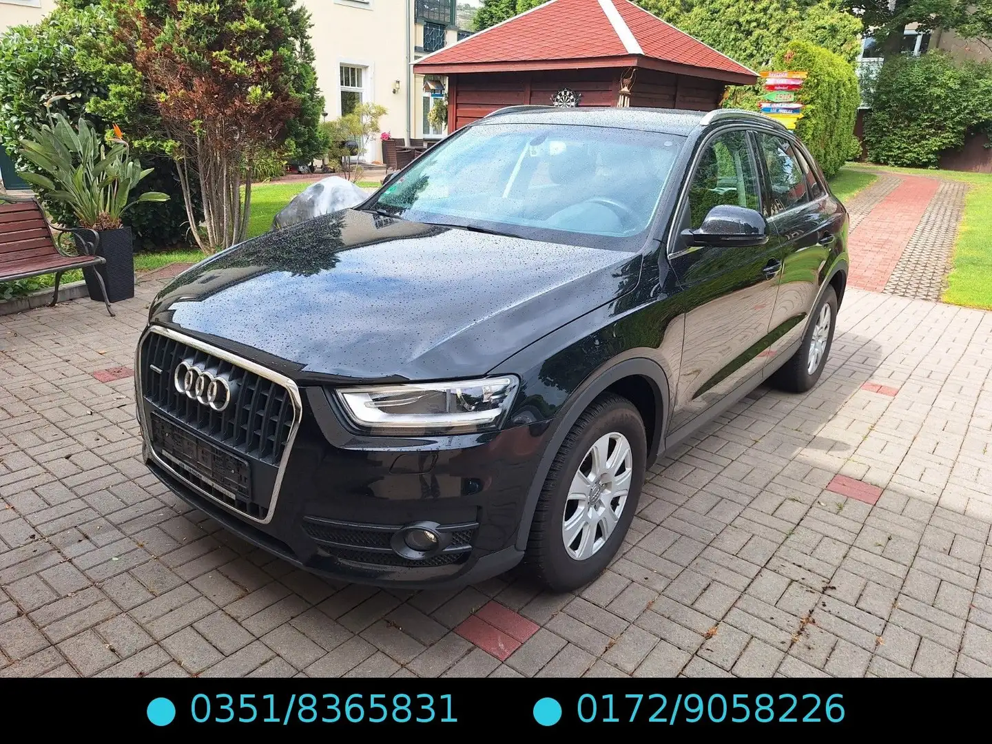 Audi Q3 2.0 TFSI quattro 1.Hd/Xenon/SH//Navi/PDC Zwart - 1