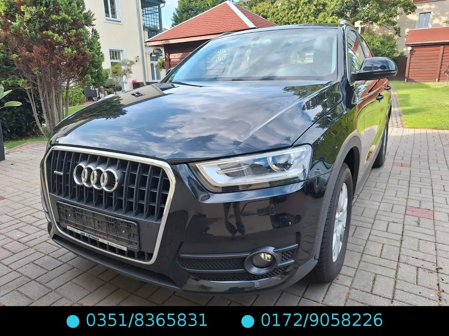 Audi Q3 2.0 TFSI quattro 1.Hd/Xenon/SH//Navi/PDC Zwart - 2