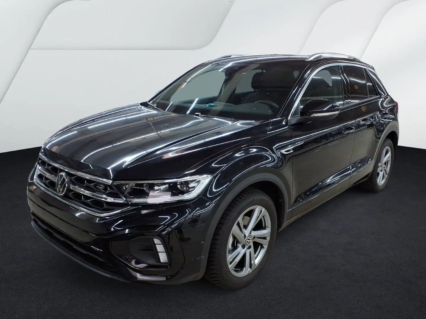 Volkswagen T-Roc T-ROC 1.5 TSI DSG R-Line*Navi*AHK*Kamera*LED+*SH Schwarz - 2