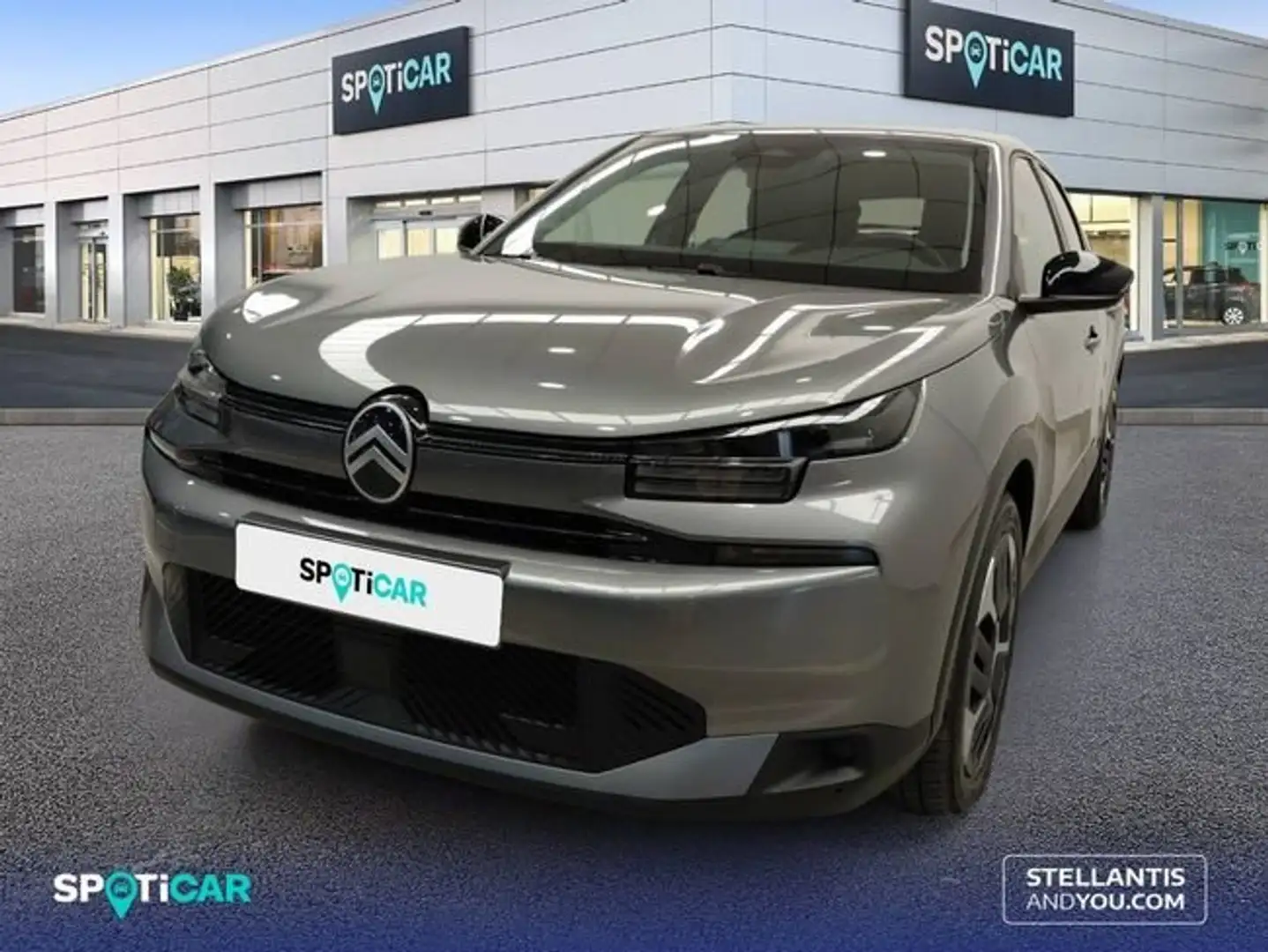 Citroen C4 Hybrid 145 ë-DCS6 Plus Gris - 1