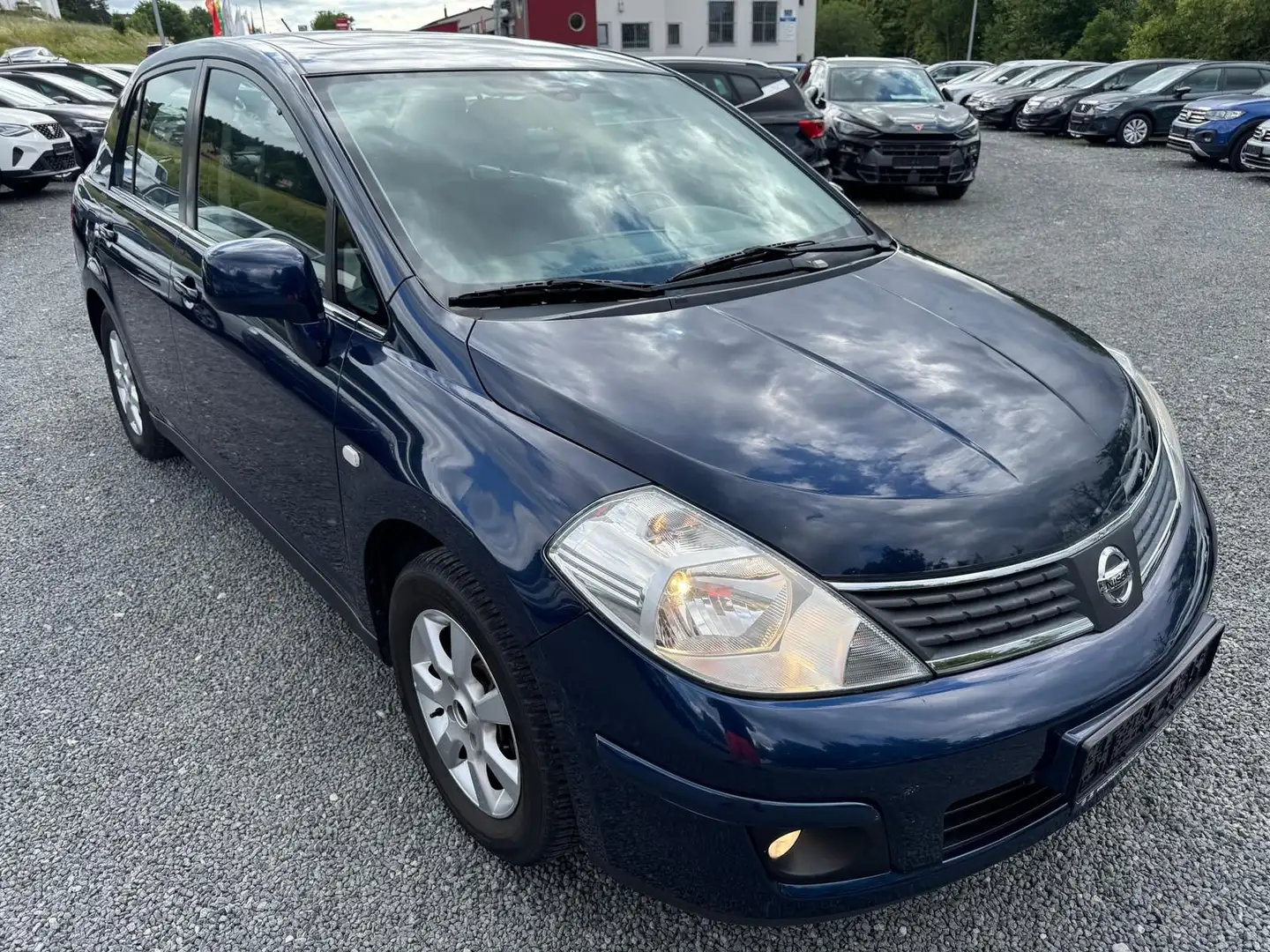 Nissan Tiida Acenta 1.8 *ACENTA*HÄNDLER*EXPORT* Blauw - 1