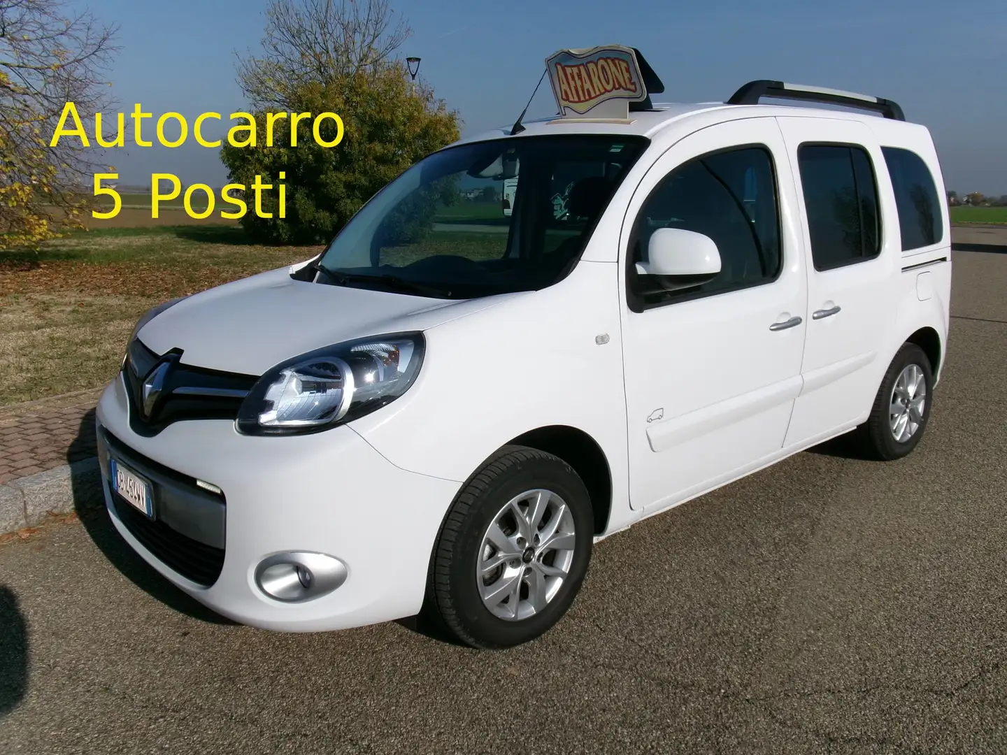Renault Kangoo Kangoo 1.5 blue dci Limited 2 95cv Autocarro Bianco - 1