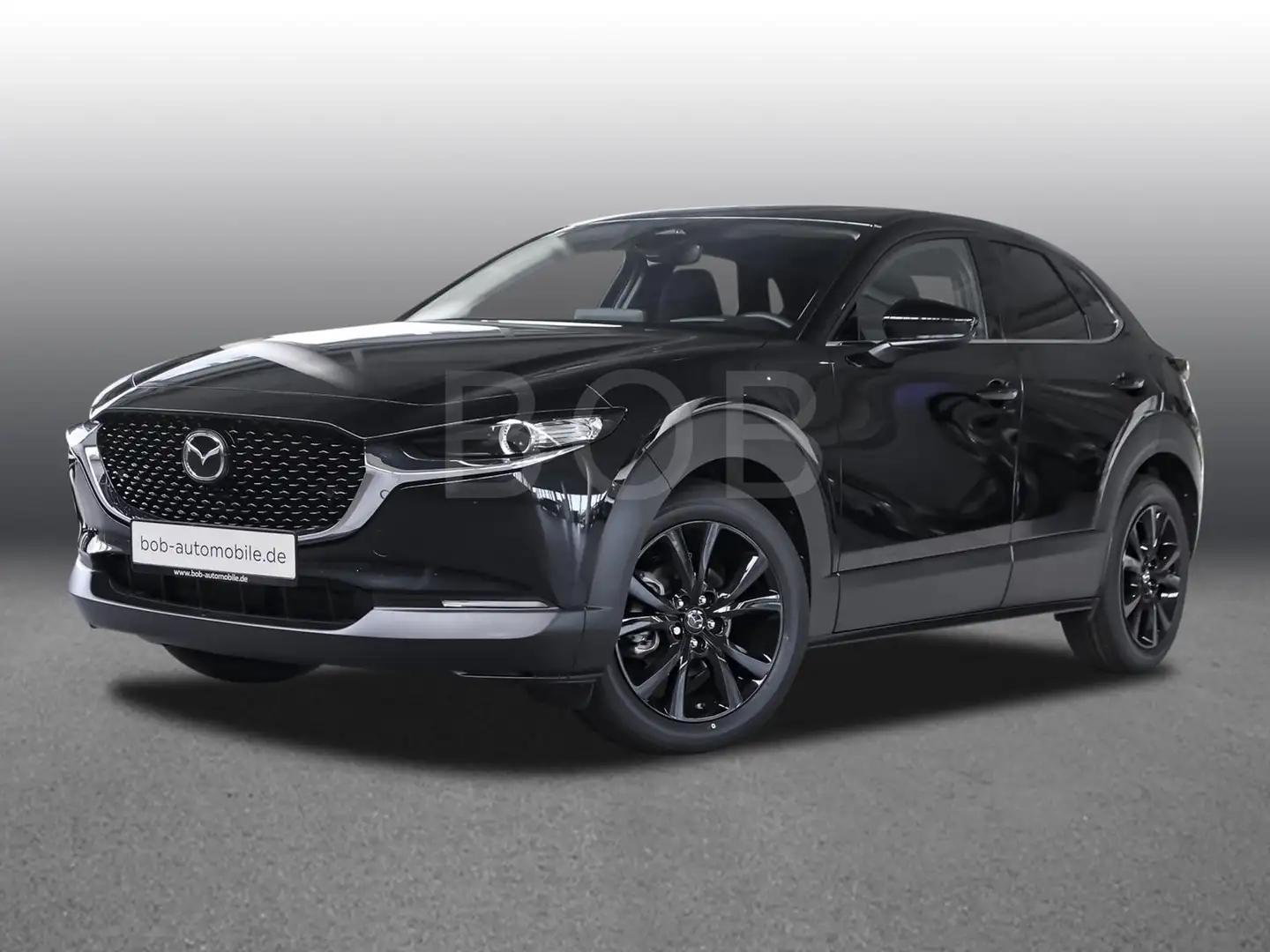Mazda CX-30 G 140 Homura 8-fach bereift Schwarz - 1