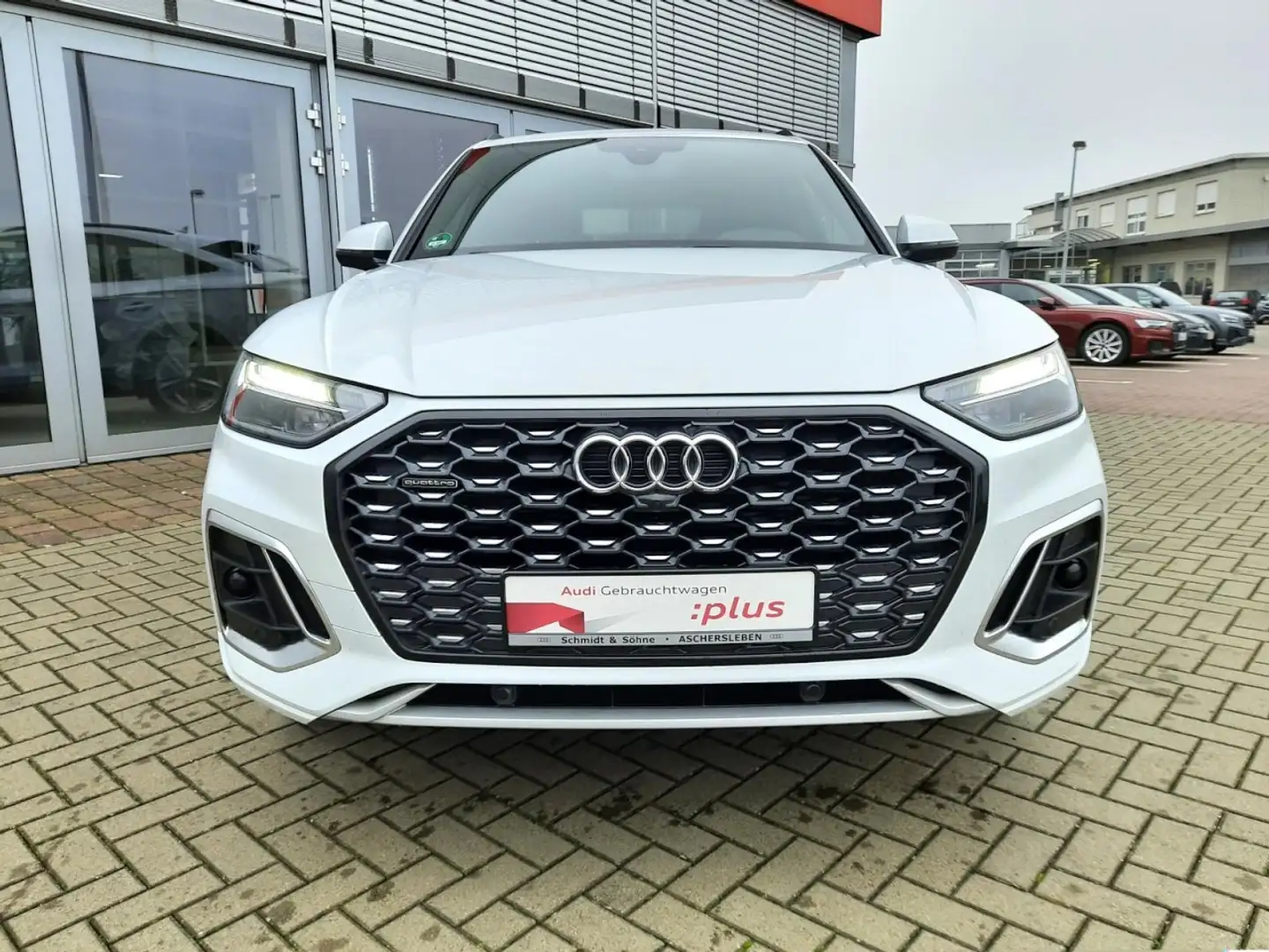 Audi Q5 Sportback 45 2.0 TFSI quattro S line DACH,AHK Weiß - 2
