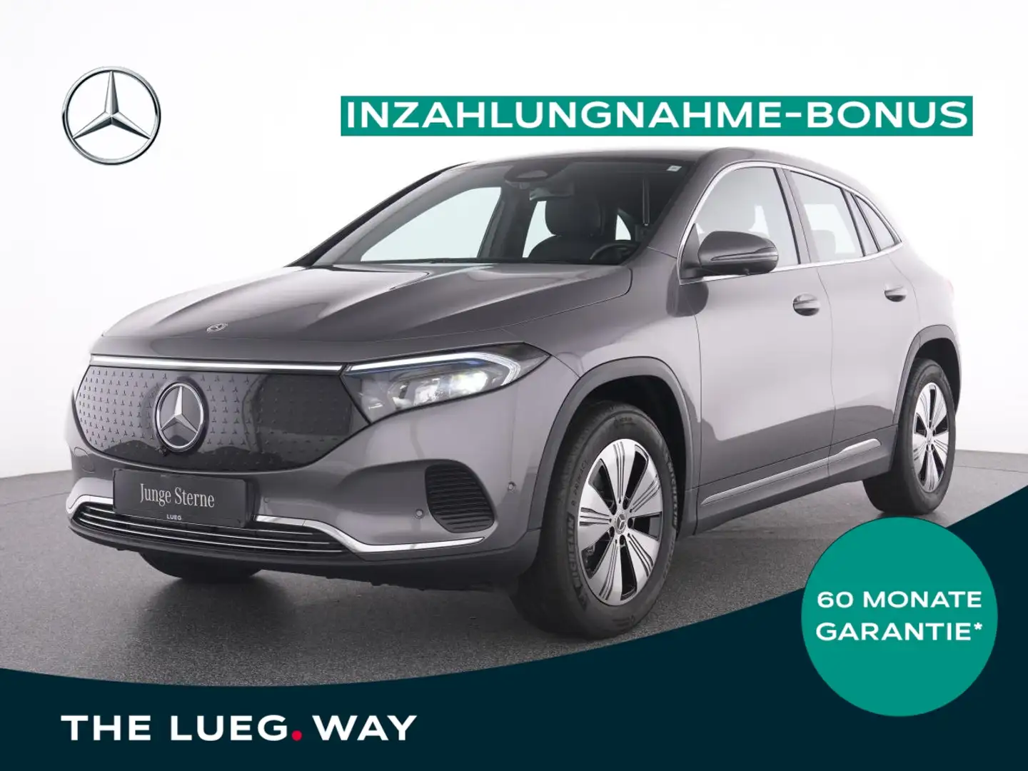 Mercedes-Benz EQA 250 Progressive+LED+360°+EHeck+Totw+Mem+PTS+ Gris - 1