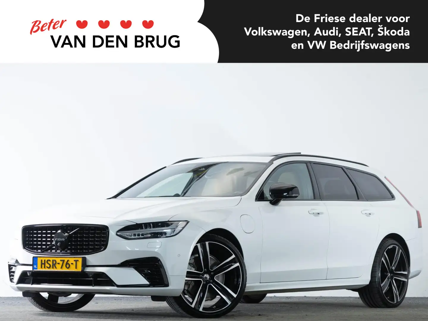 Volvo V90 2.0 T8 456 PK Plug-in hybrid AWD Ultra Dark | LED Wit - 1