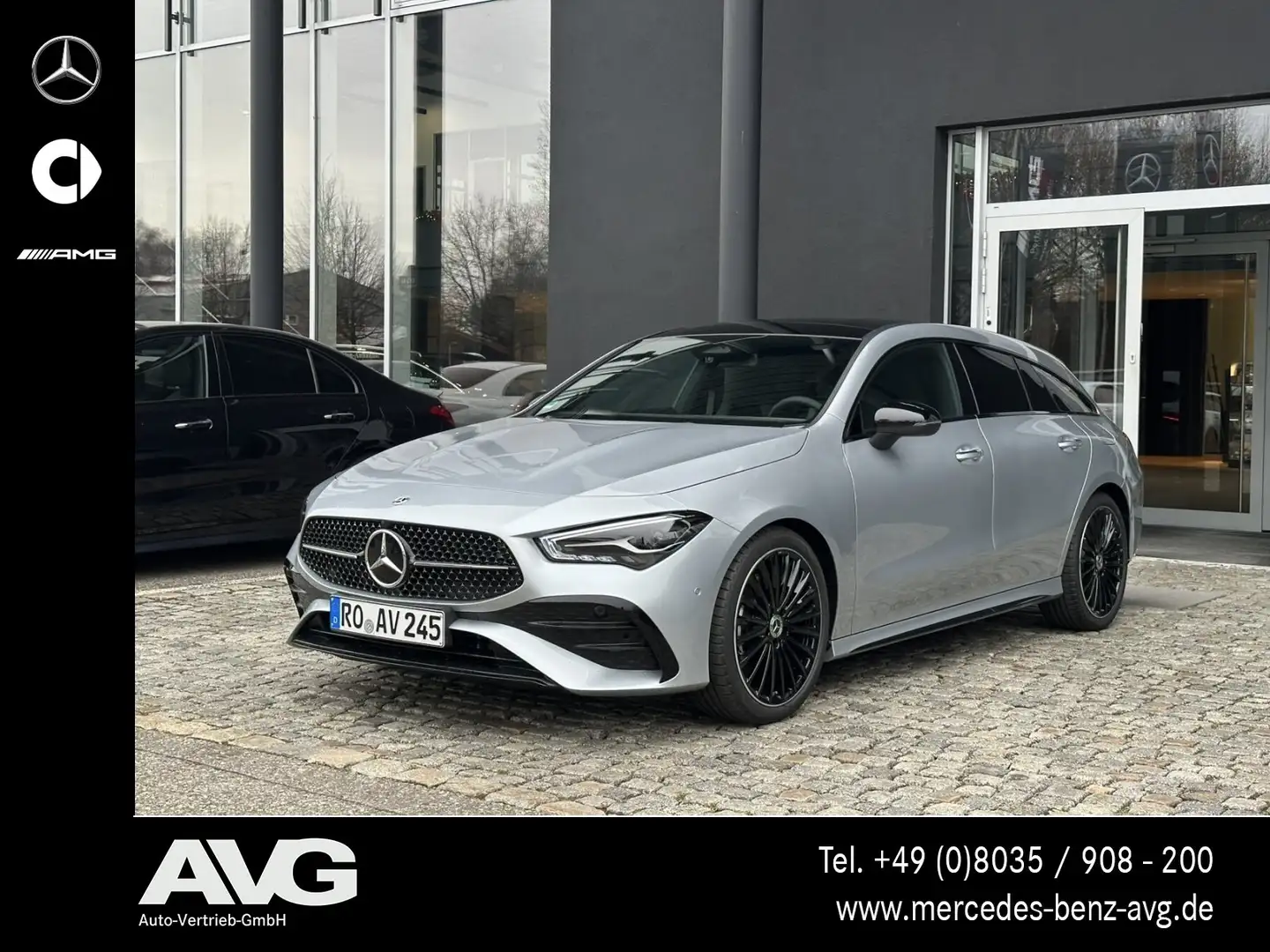 Mercedes-Benz CLA 200 CLA 200 Shooting Brake AMG Line/Special Edition Silber - 1
