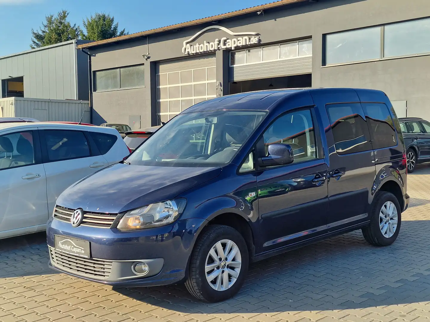 Volkswagen Caddy 1.6 TDI (5-Si.) Roncalli Edition/PDC/AHK/Klima/ZV Azul - 1