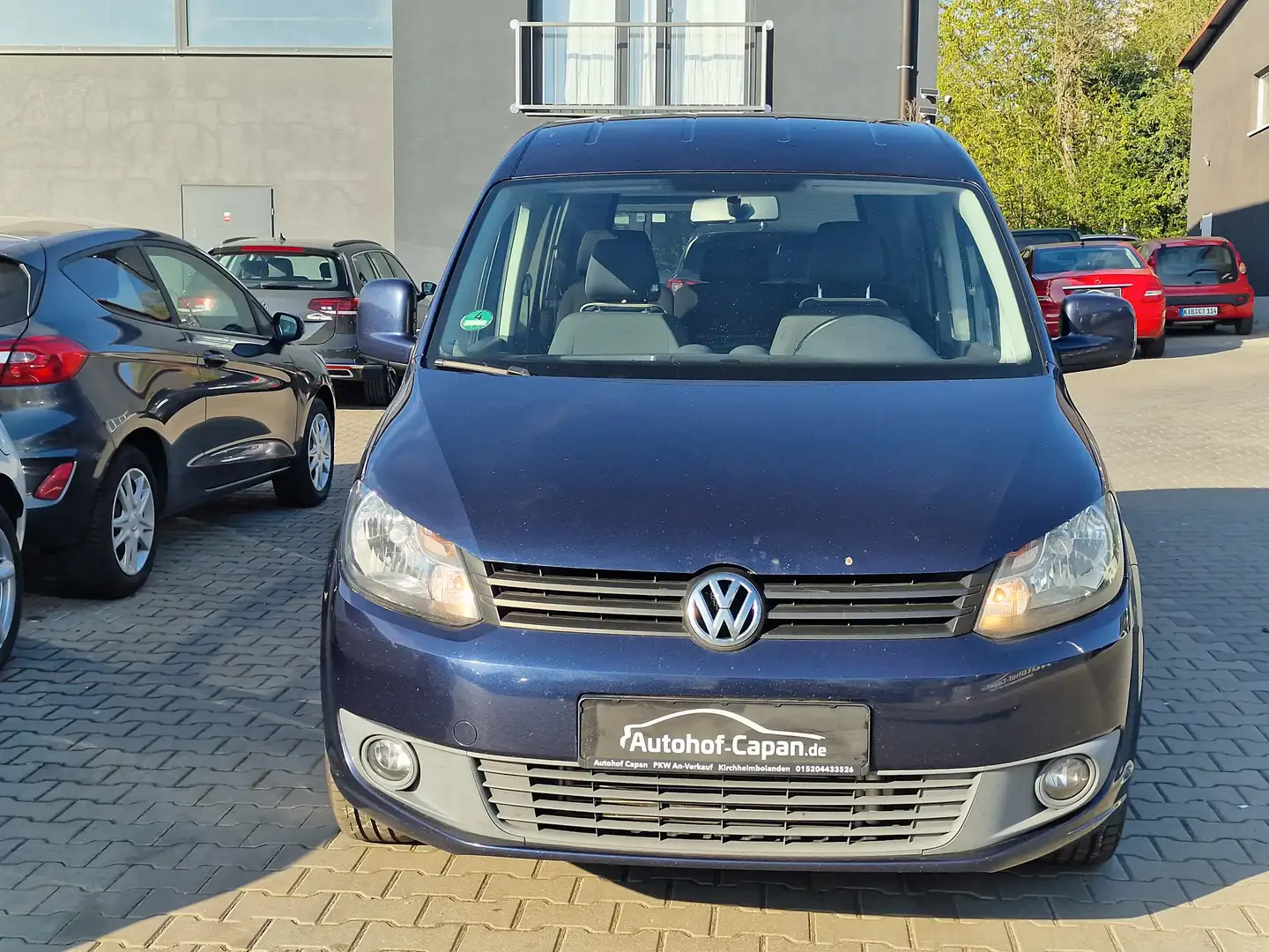 Volkswagen Caddy 1.6 TDI (5-Si.) Roncalli Edition/PDC/AHK/Klima/ZV Azul - 2