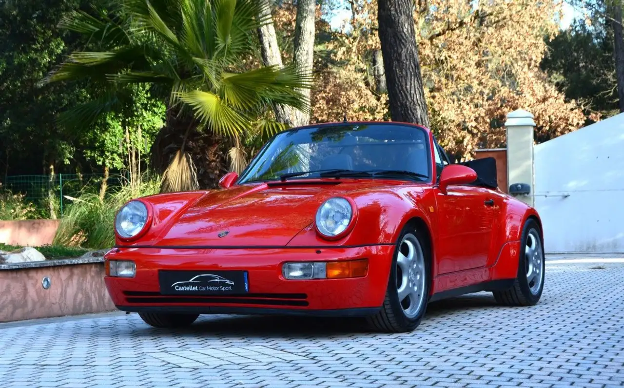 Porsche 964 Carrera 2 Cabriolet TLU / WTL ( Turbo Look Usine ), foto 3