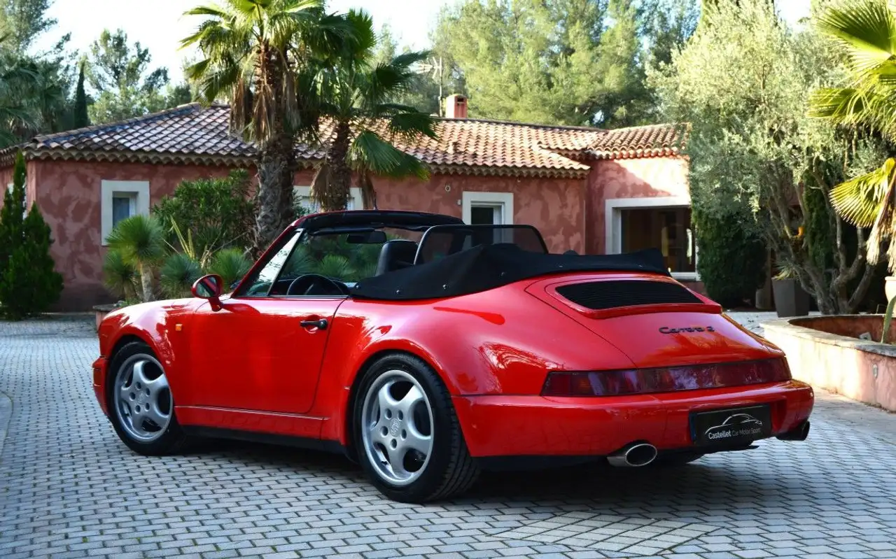 Porsche 964 Carrera 2 Cabriolet TLU / WTL ( Turbo Look Usine ), foto 9