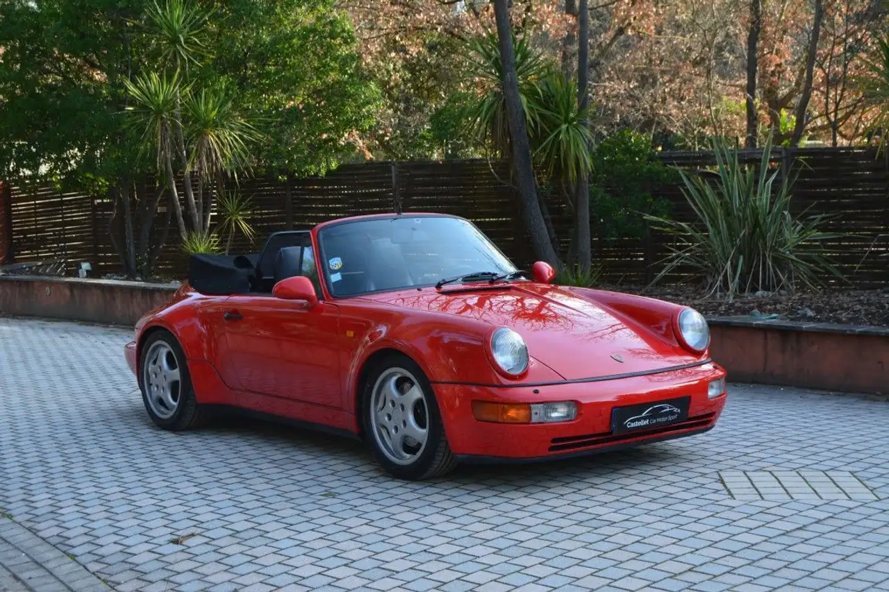 Porsche 964 Carrera 2 Cabriolet TLU / WTL ( Turbo Look Usine ), foto 6