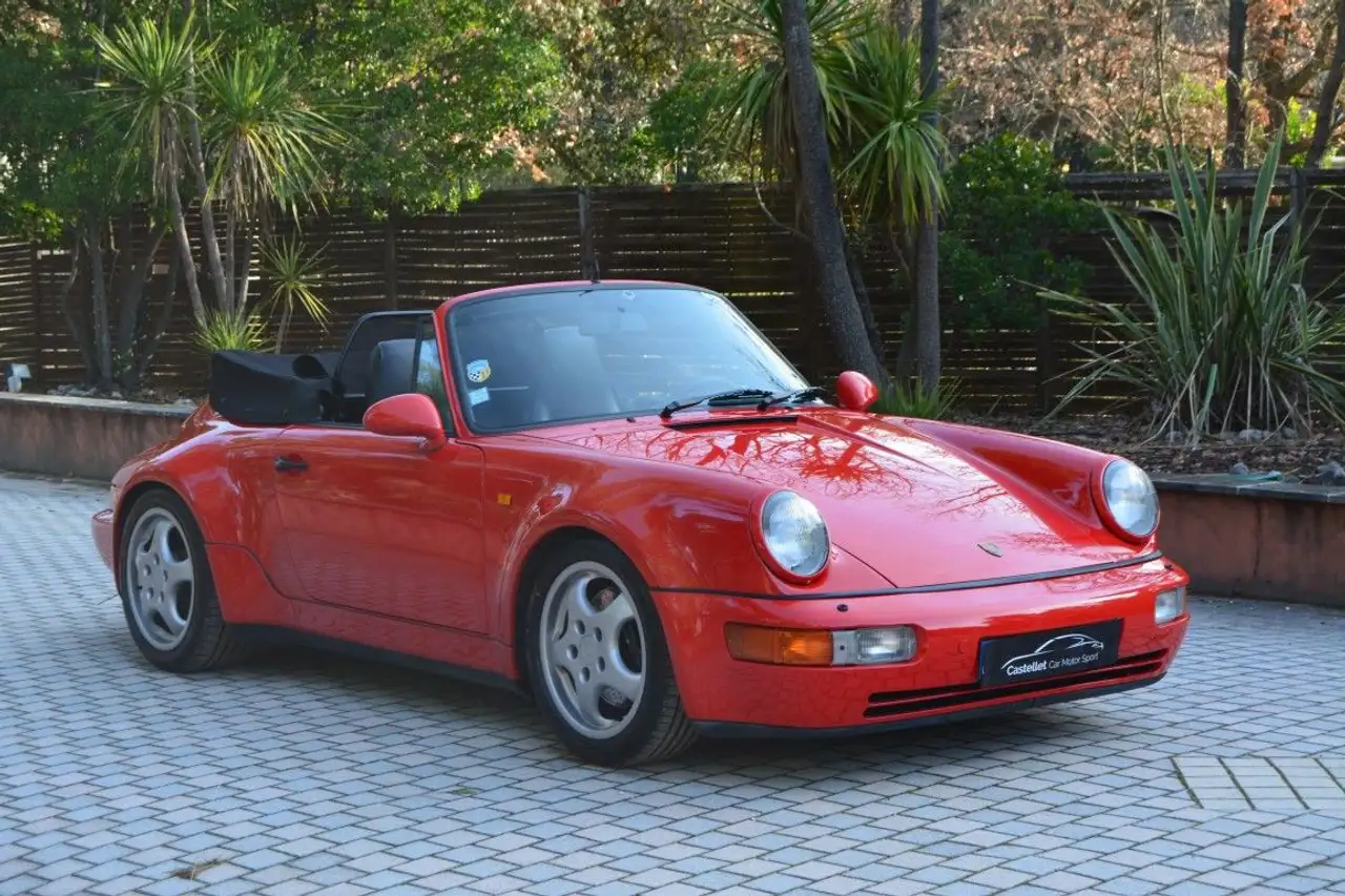 Porsche 964 Carrera 2 Cabriolet TLU / WTL ( Turbo Look Usine ), foto 5