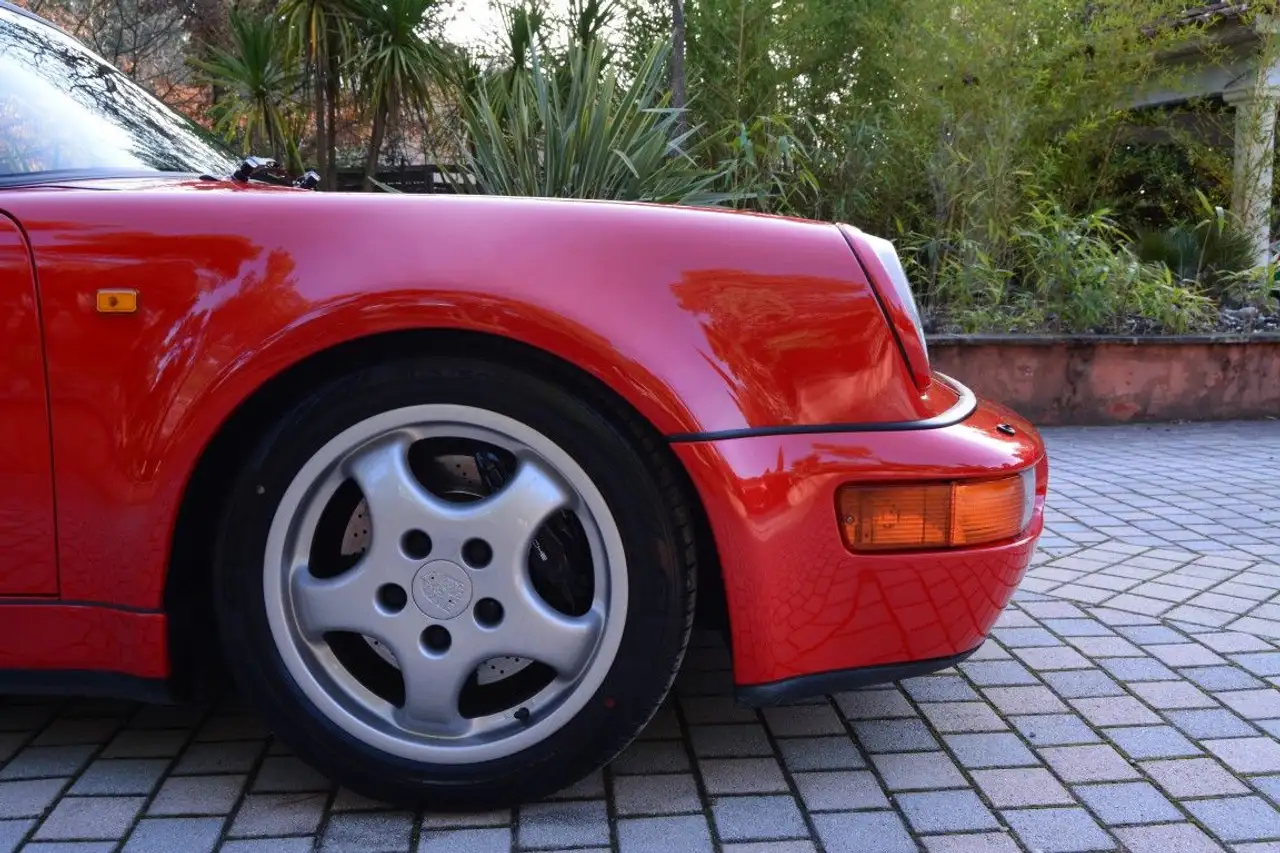 Porsche 964 Carrera 2 Cabriolet TLU / WTL ( Turbo Look Usine ), foto 8