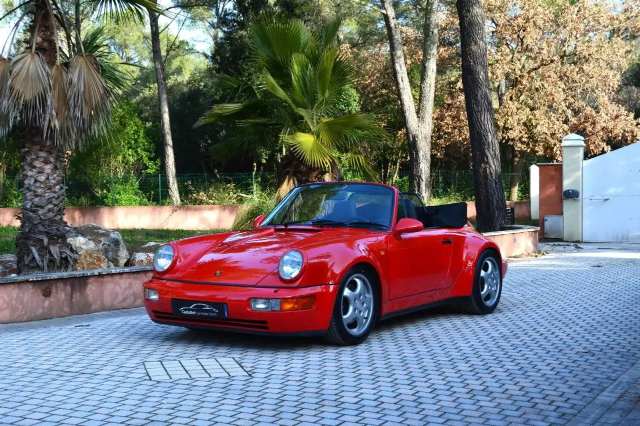 Porsche 964 Carrera 2 Cabriolet TLU / WTL ( Turbo Look Usine ), foto 1
