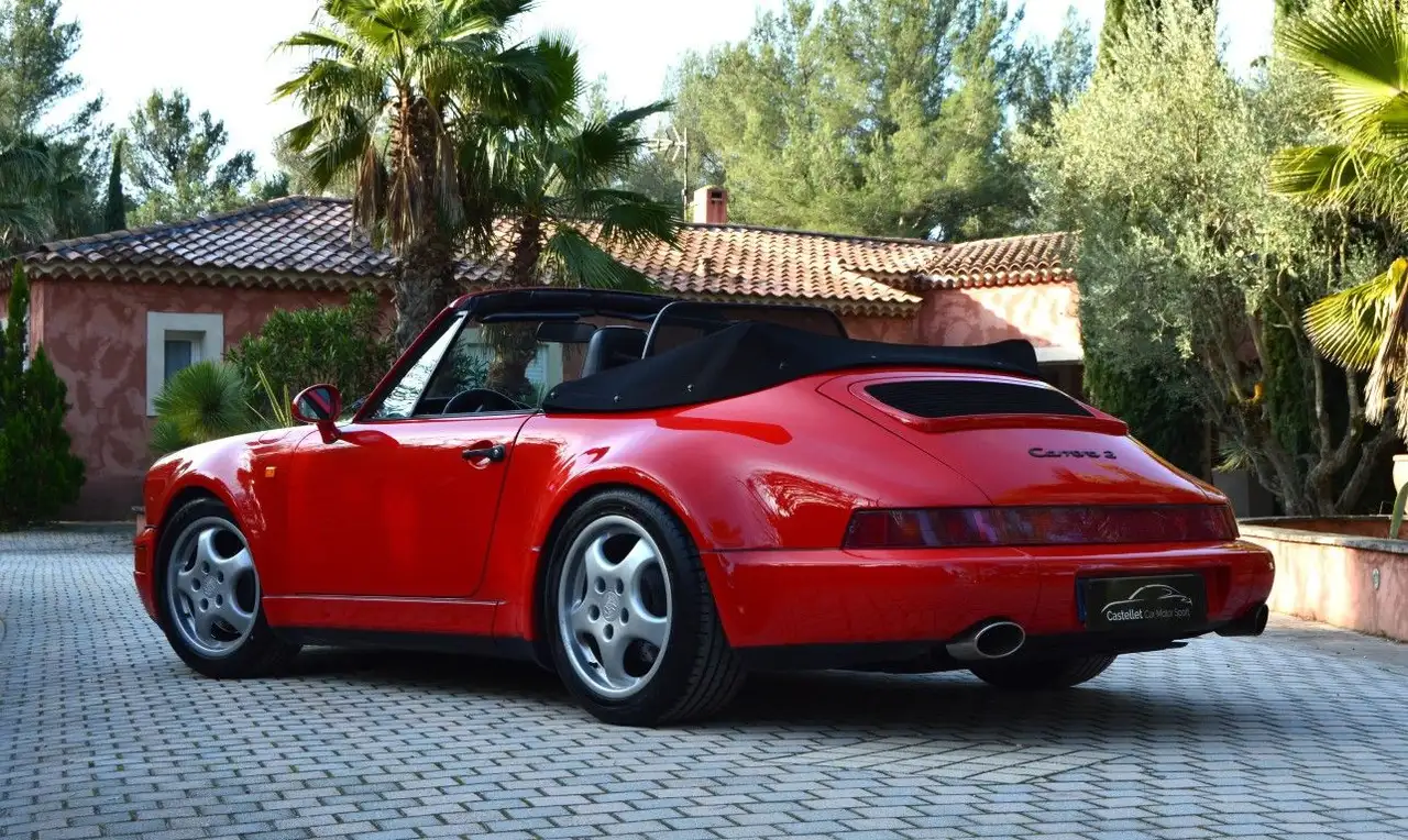 Porsche 964 Carrera 2 Cabriolet TLU / WTL ( Turbo Look Usine ), foto 11
