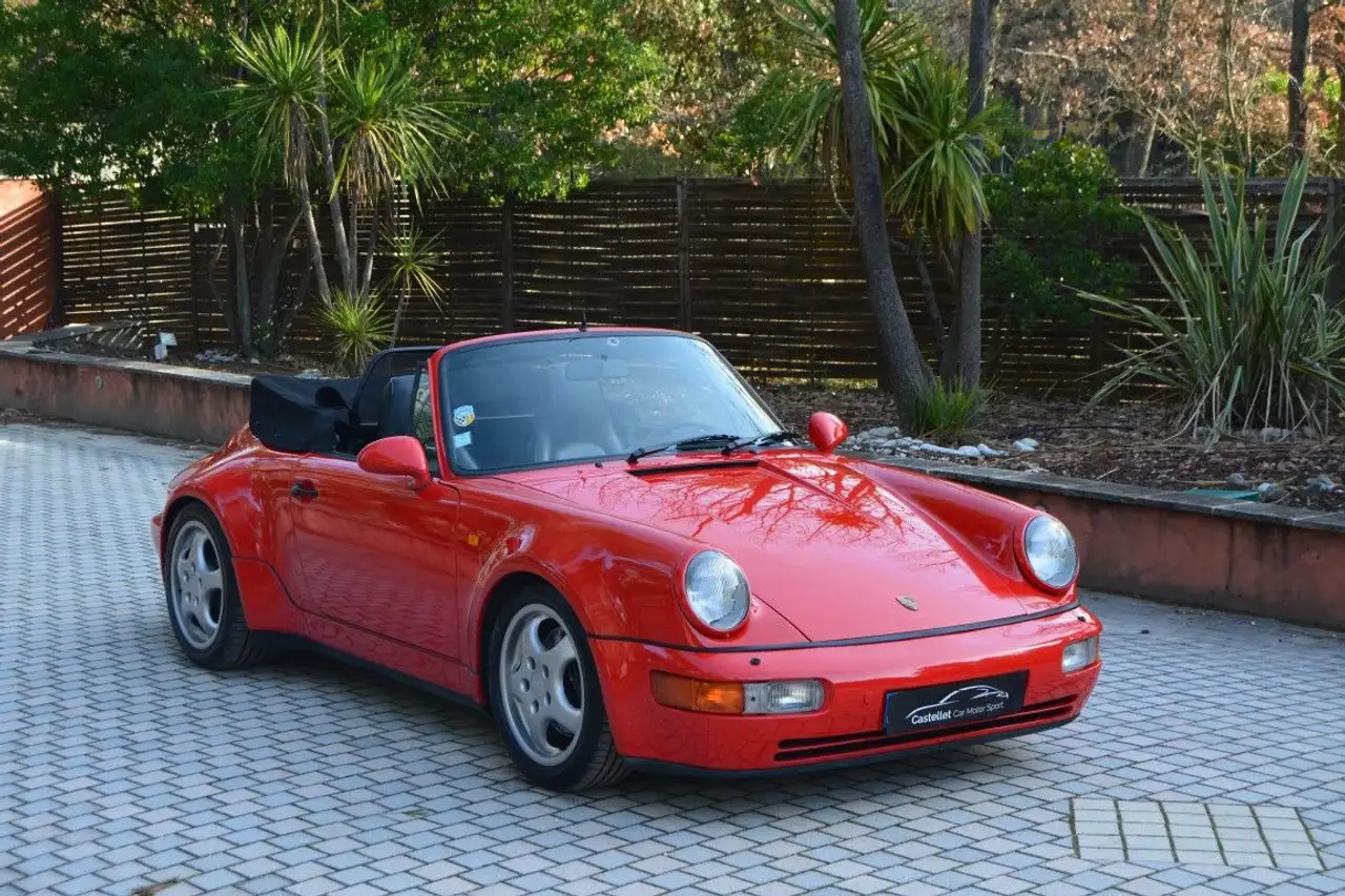 Porsche 964 Carrera 2 Cabriolet TLU / WTL ( Turbo Look Usine ), foto 7