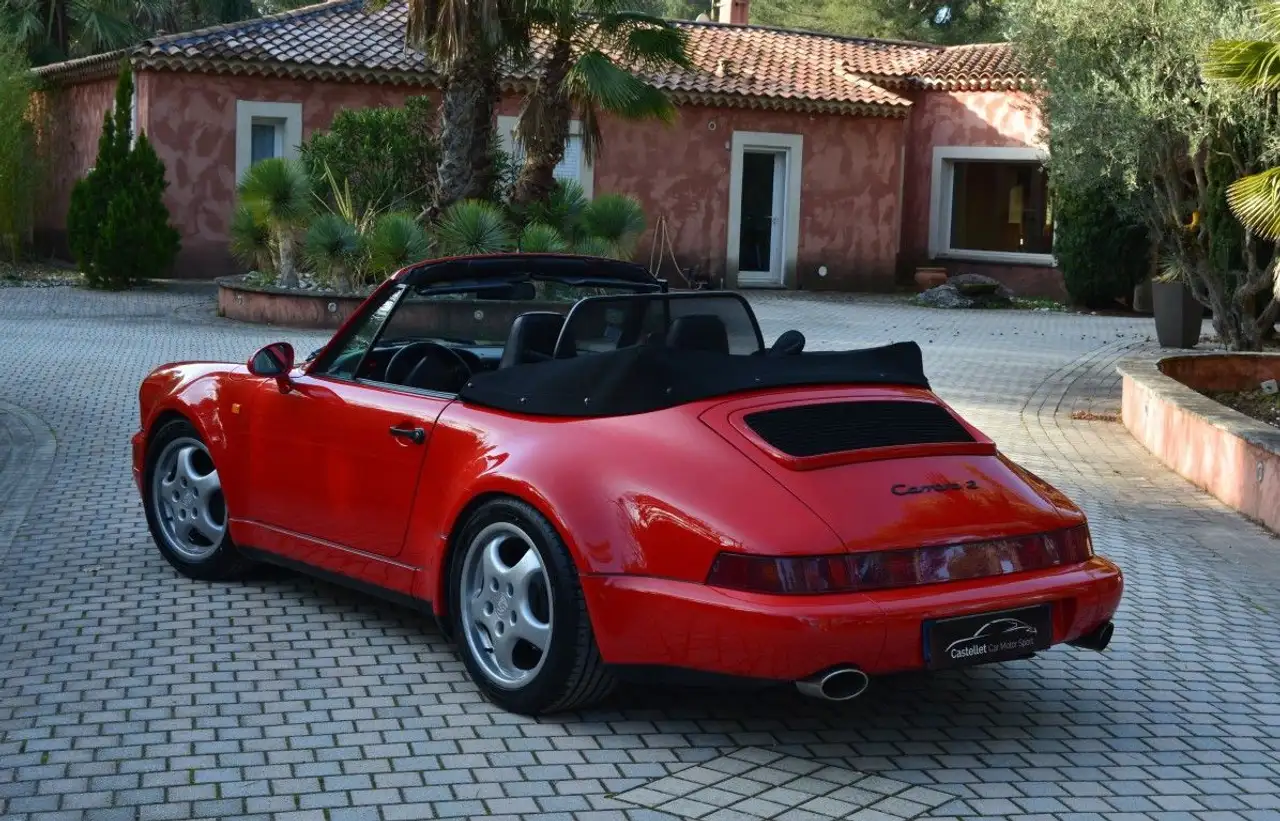 Porsche 964 Carrera 2 Cabriolet TLU / WTL ( Turbo Look Usine ), foto 12