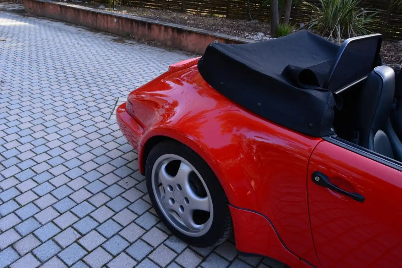 Porsche 964 Carrera 2 Cabriolet TLU / WTL ( Turbo Look Usine ), foto 10