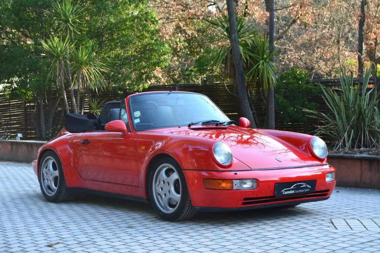 Porsche 964 Carrera 2 Cabriolet TLU / WTL ( Turbo Look Usine ), foto 4