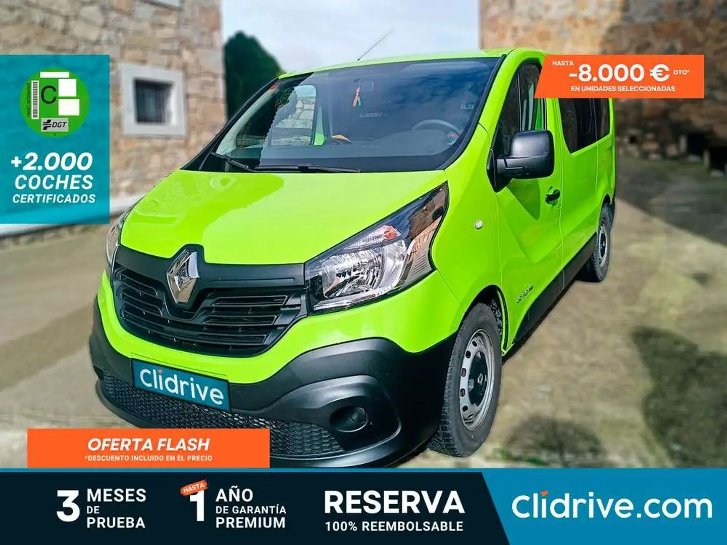 Renault Trafic Combi Mixto 5/6 2.0dCi Energy Blue N1 88kW Vert - 1
