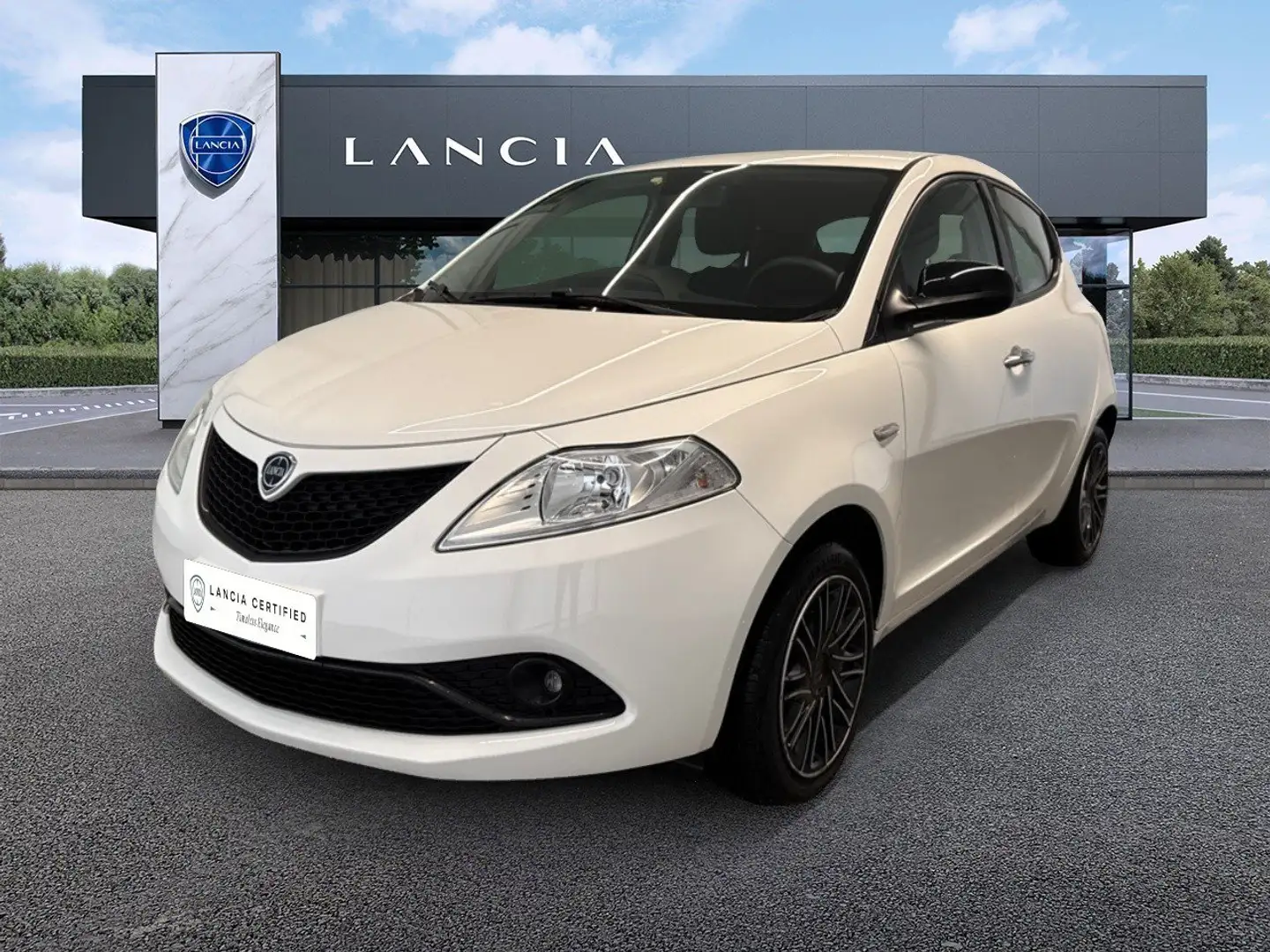 Lancia Ypsilon Ecochic 1.0 70cv Firefly Hybrid S&S Gold Blanc - 1
