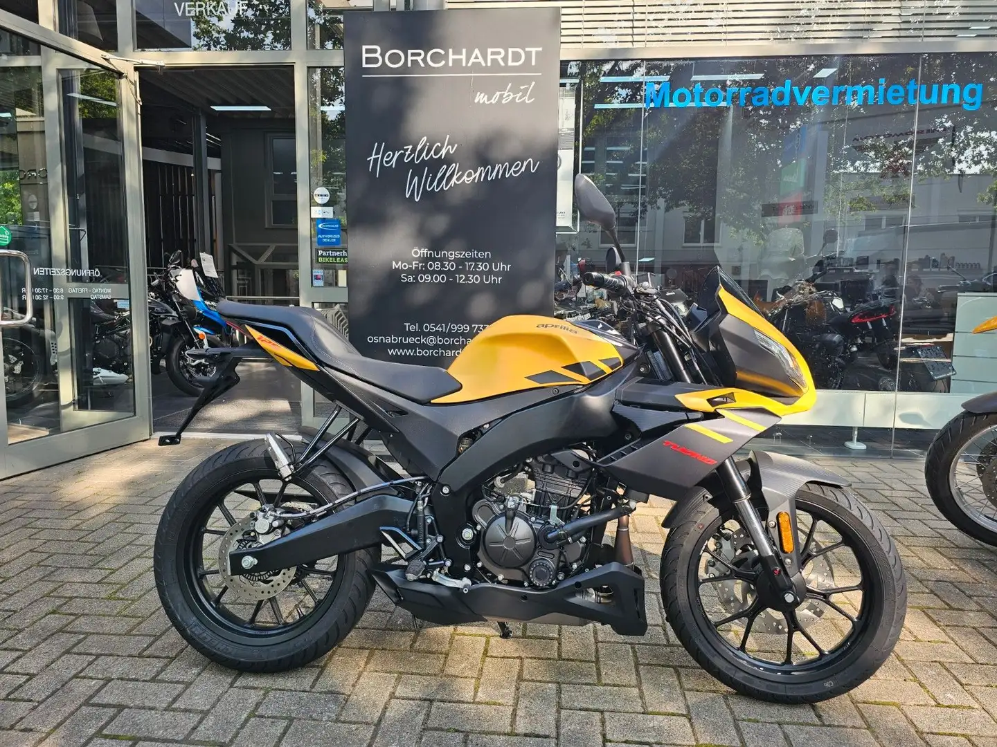 Aprilia Tuono 125, 15PS, Sonderfinanzierung Galben - 2