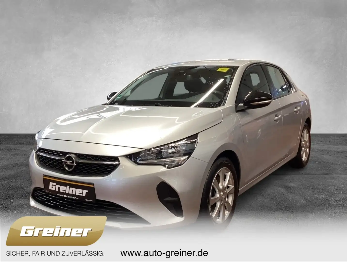 Opel Corsa 1.2 Edition KLIMAANLAGE|SHZ|PDC|DAB|USB Silber - 1