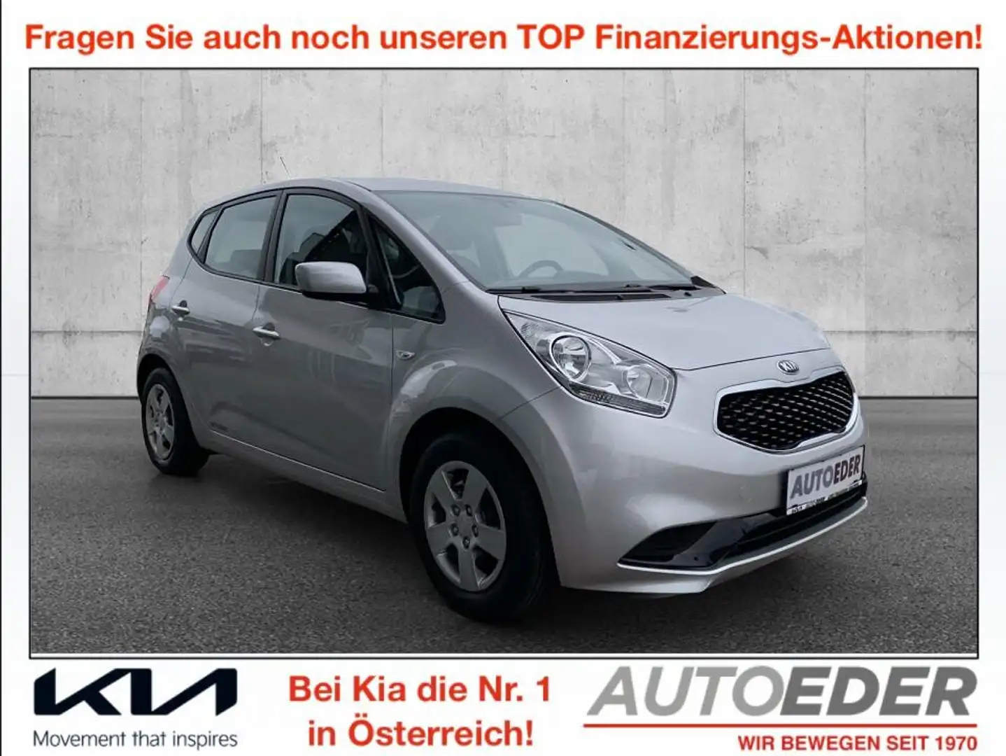 Kia Venga 1,4 MPI 20 Jahre Edition Titan Grau - 1