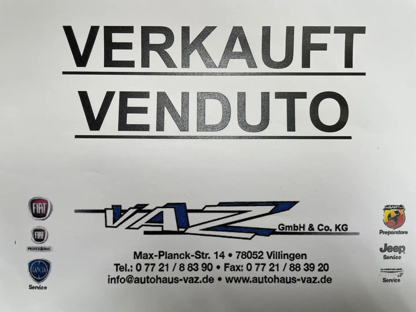 Fiat 500X Sport Klimaautomatic/ LM uvm. Schwarz - 1