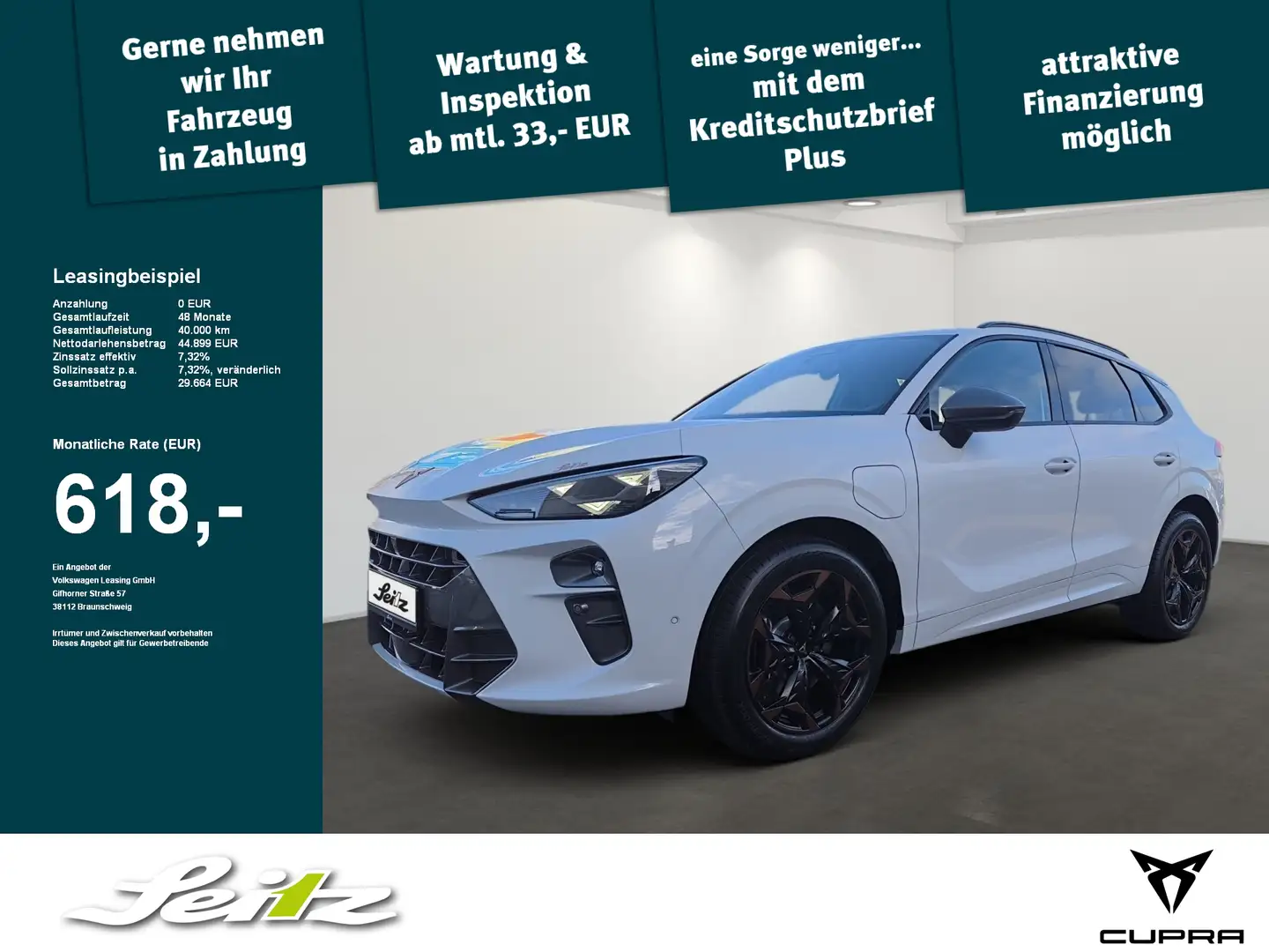 CUPRA Terramar 1.5 TSI e-Hybrid *HEAD-UP*NAVI*KAMERA* Blanc - 1