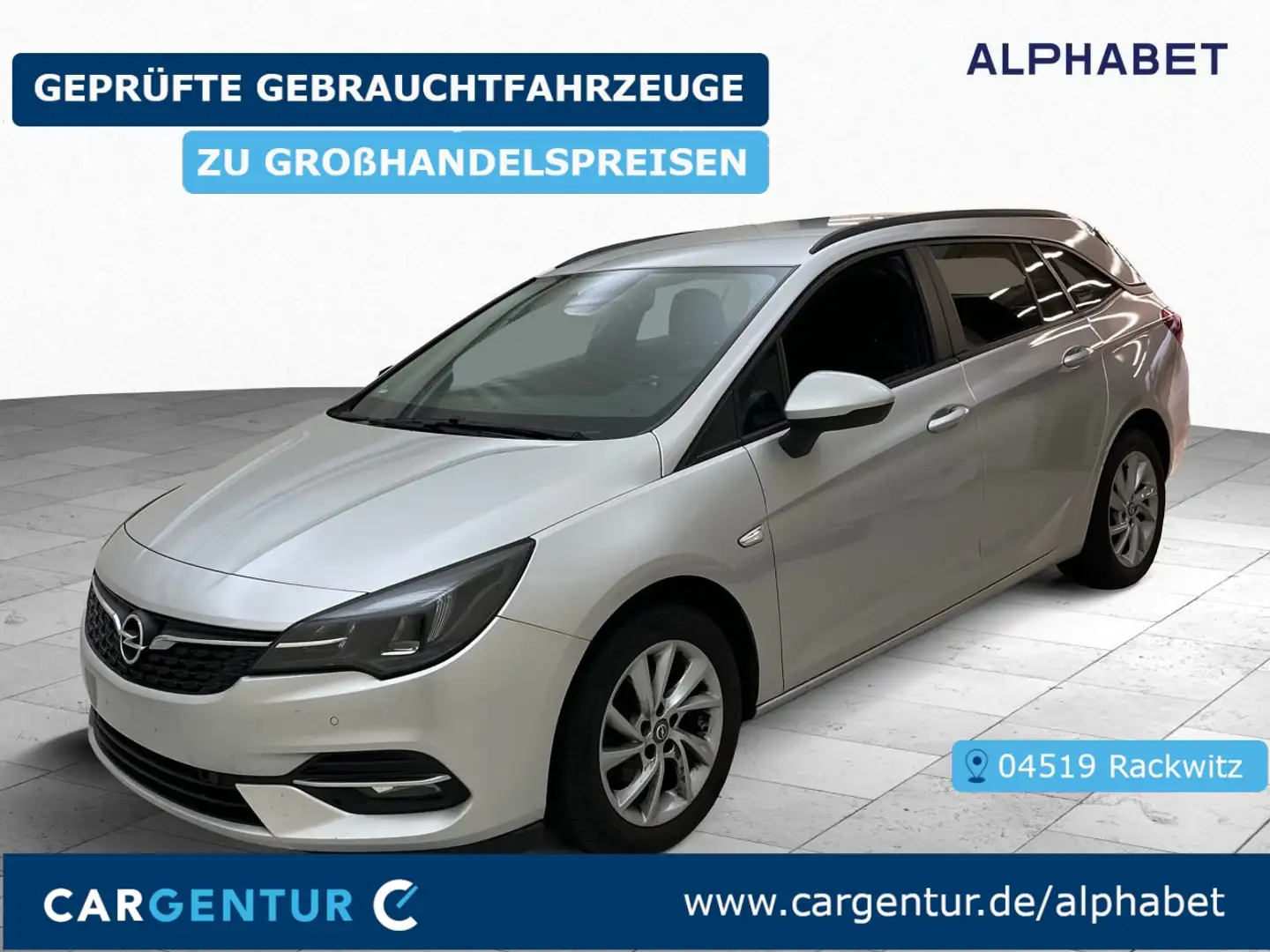 Opel Astra K 1.5 D Facelift Argent - 1