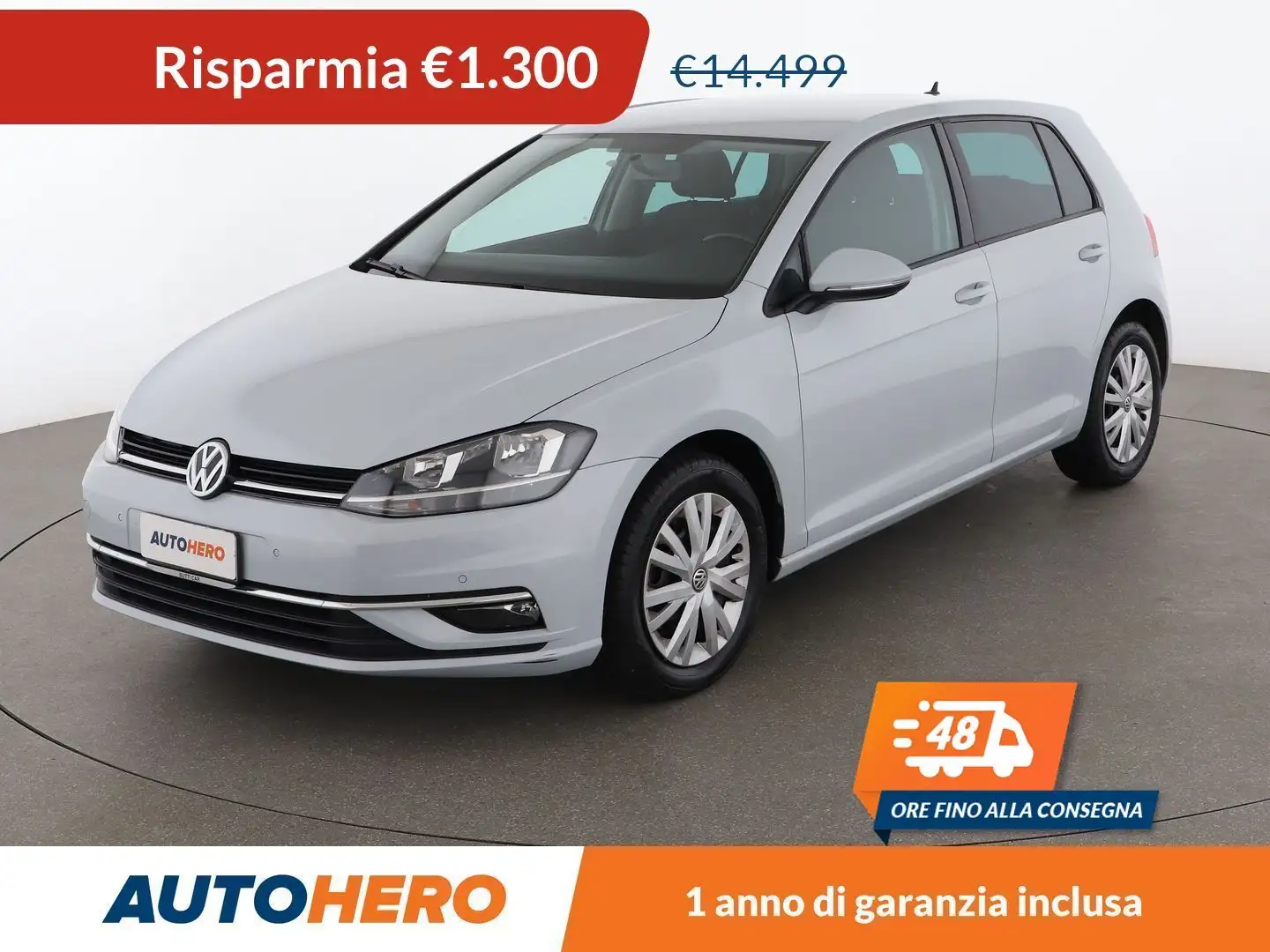 Volkswagen Golf 1.6 TDI Business 115 CV Argent - 1