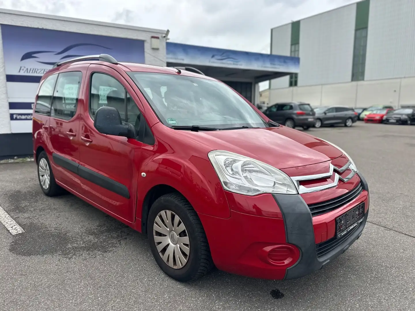 Citroen Berlingo Kombi Multispace Klima Rojo - 1