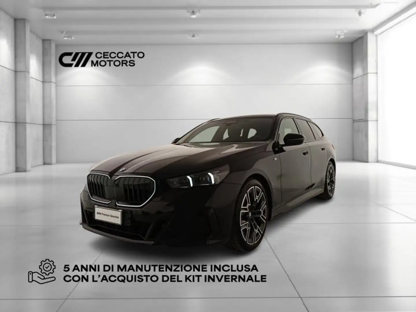 BMW 520 520d Touring 48V xdrive M Sport Pro auto Noir - 1
