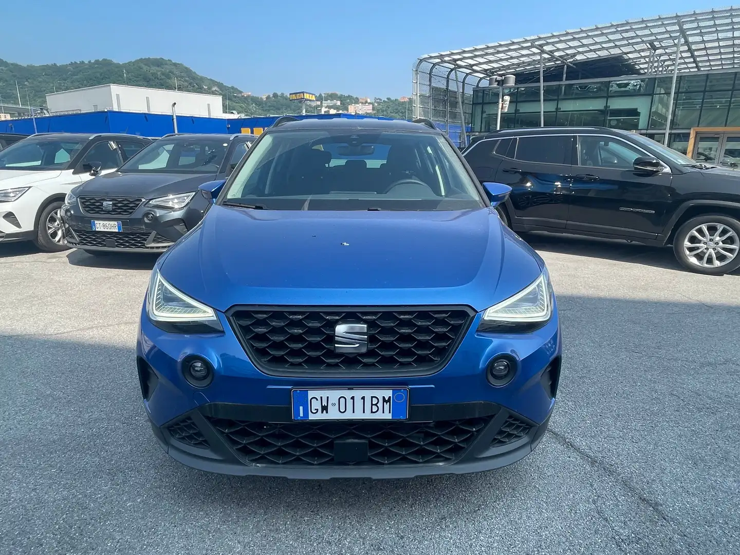 SEAT Arona 1.0 ecotsi Black Edition 95cv KM 0 Bleu - 2